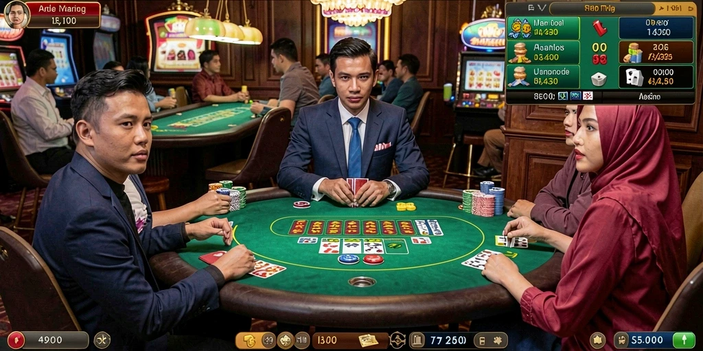 Grafis permainan yang memukau dan detail.