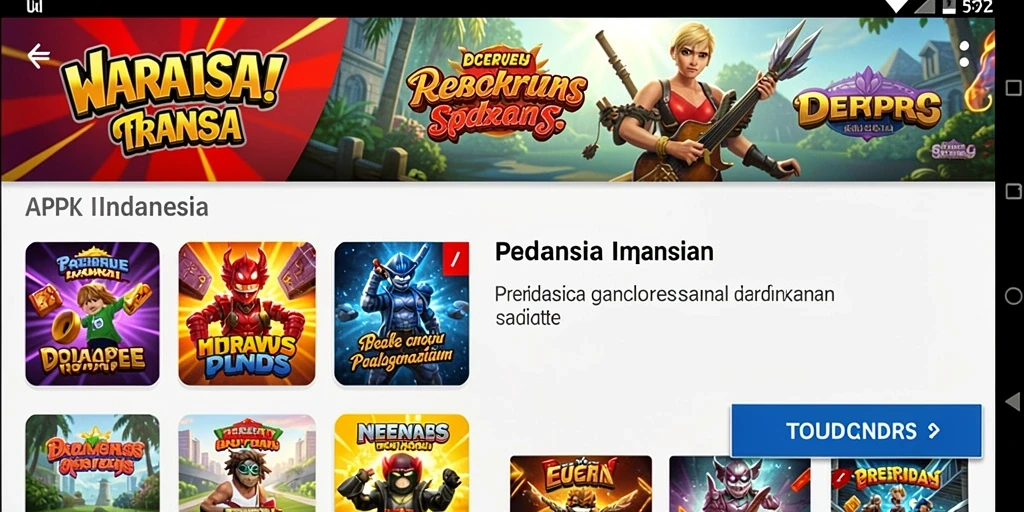 Pengalaman bermain yang menyenangkan dan menegangkan.