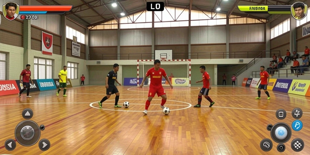 Kompetisi seru dengan pemain lain.