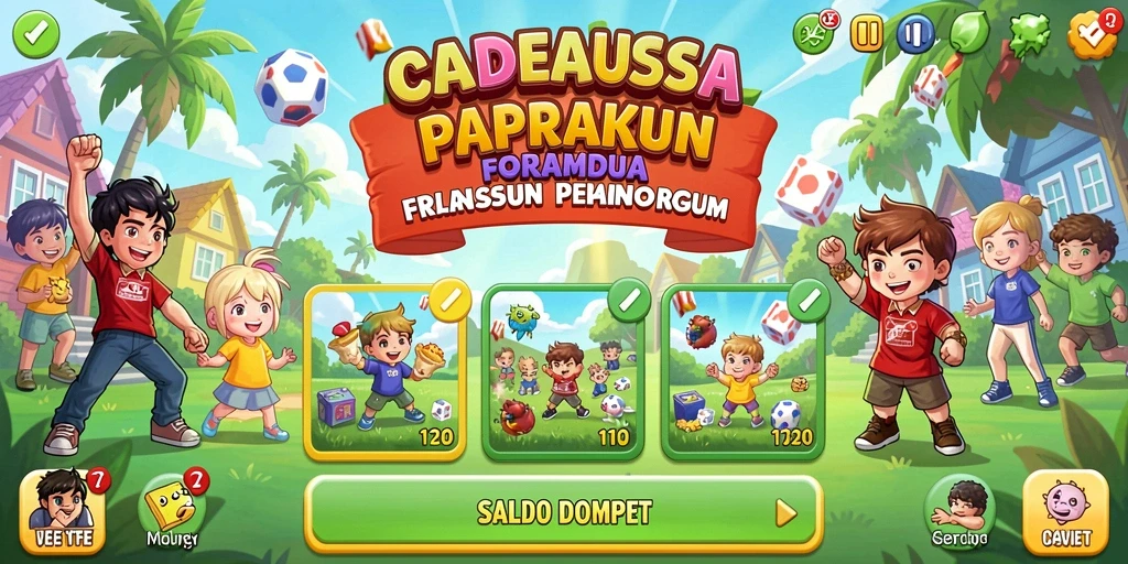 Beragam permainan judi tersedia dalam aplikasi.