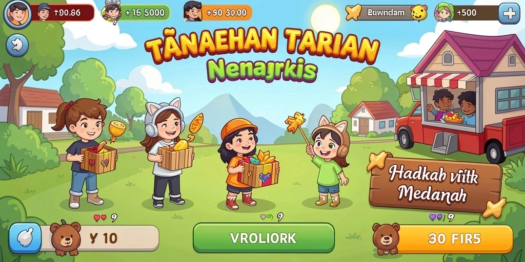 Karakter unik yang dapat dipilih dalam permainan.