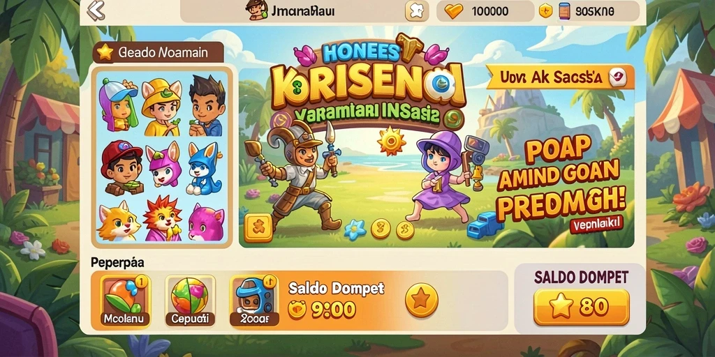 Screenshot aplikasi NABOB77—menunjukkan fitur bonus yang menguntungkan.